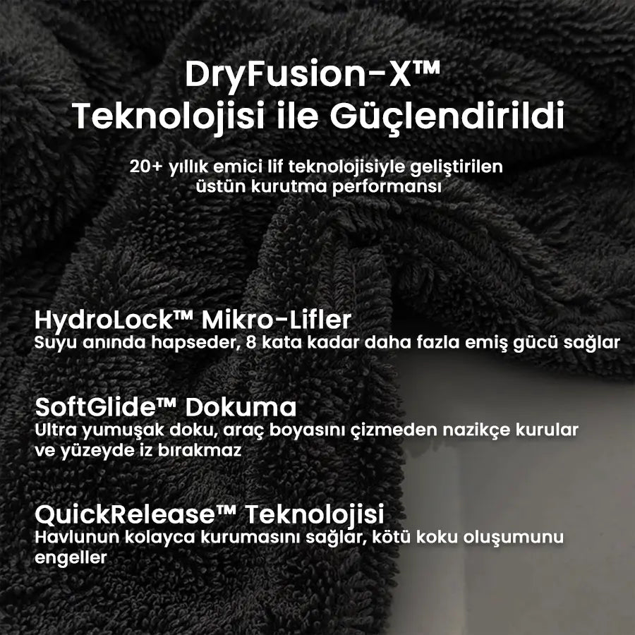 Torquell™ PullOff Mikrofiber Kurulama Havlusu