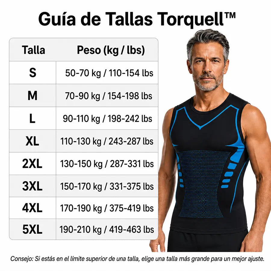 Torquell™ - Ionic Compression Shirt That Flattens Belly and Chest Instantly