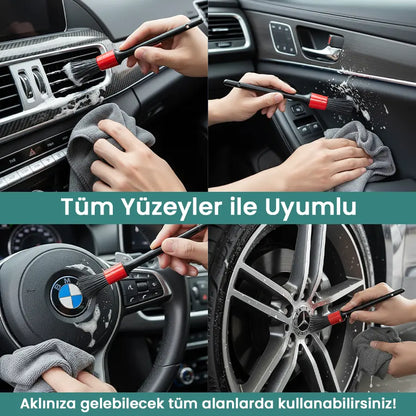 Torquell™ DetailPro 5'li Detay Fırça Seti