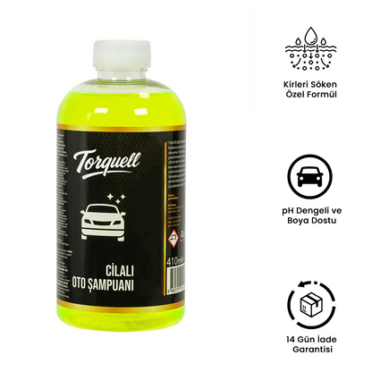 Torquell™ Cilalı Oto Şampuanı 410ml